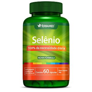 Selênio 60 Cápsulas Herbamed