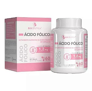 Ácido Fólico 60 Cápsuls Biocêutica