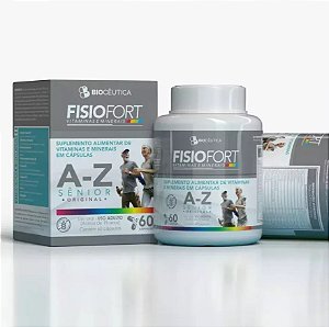 Fisiofort A-Z Senior 60 Cápsulas Biocêutica