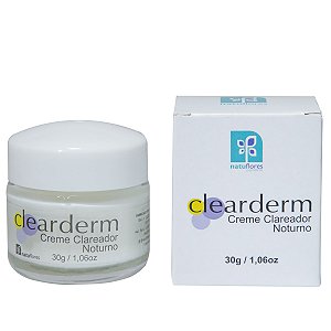 Creme Clareador Noturno Clearderm 30g Natuflores