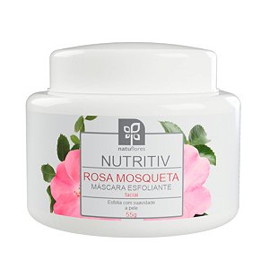 Esfoliante Facial Rosa Mosqueta 55g Nutritiv Natuflores