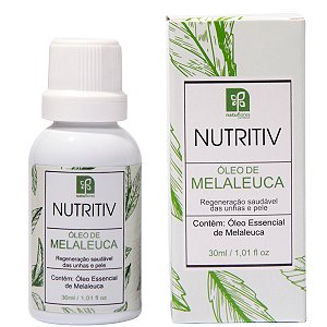 Oleo de Melaleuca Nutritiv 30ml Natuflores