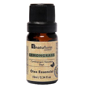 Oleo Essencial Lemongrass 10ml Natuflores