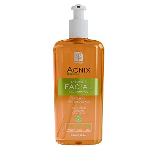 Sabonete Facial Oil Control Acnix 240ml Natuflores