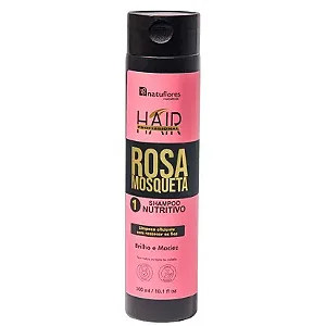 Shampoo Nutritivo Rosa Mosqueta 300ml Natuflores