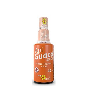 Apiguaco Spray Bucal Guaco, Própolis e Mel 30ml – Apis Flora