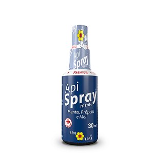 Apispray Spray Bucal com Menta, Própolis e Mel 30ml – Apis Flora
