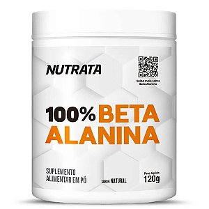 Beta Alanina 100% 120G Nutrata