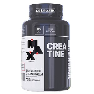 Creatine 120 Cápsulas Max Titanium