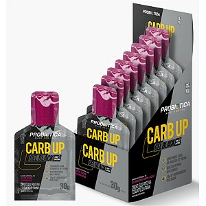 Carb Up Gel Black com Cafeina 10 Sachês de 30g cada Probiotica