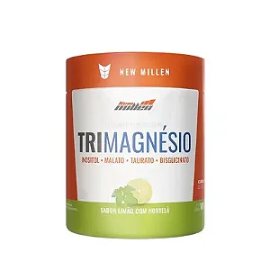 Trimagnésio Sabor Limão com Hortelã 180g New Millen