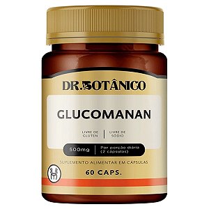 Glucomanan 500 Mg 60 Cápsulas Dr. Botânico
