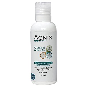 Leite de Enxofre 120ml Acnix Natuflores