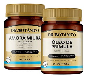 Kit Vital Woman | Amora Miura + Óleo De Prímula Dr Botânico