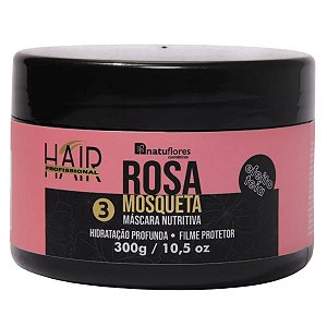 Mascara Nutritiva Rosa Mosquena 300g Natuflores