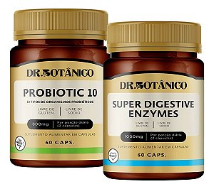 Kit Intestino Equilibrado | Probiotic 10 + Super Digestive