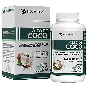 Óleo de Coco 60 Cápsulas Dr. Botânico