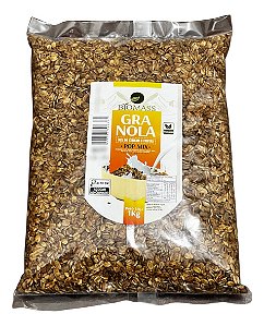 Granola 1kg Pop Mix - Mix De Cereais E Frutas Biomass