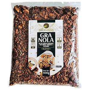 Granola Blend Mix de Cereais torrados com Frutas, Sementes e Castanhas Biomass