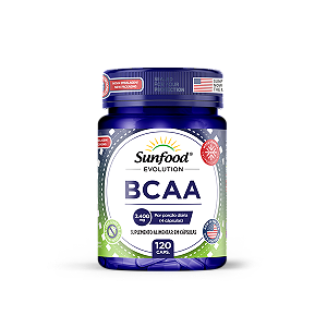 BCAA 2400mg 120 Caps Sunfood Evolution