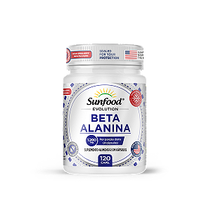 Beta Alanina 1200Mg 120 Caps Sunfood Evolution
