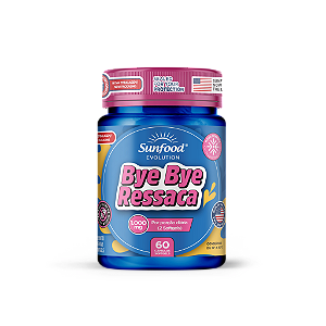 Bye Bye Ressaca 1000mg 60 Softgels Sunfood Evolution