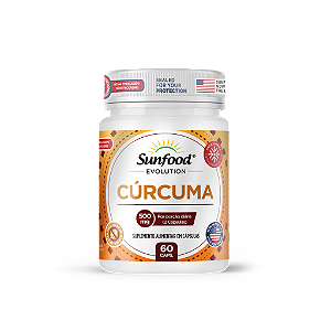 Cúcurma 500Mg 60 Caps Sunfood Evolution