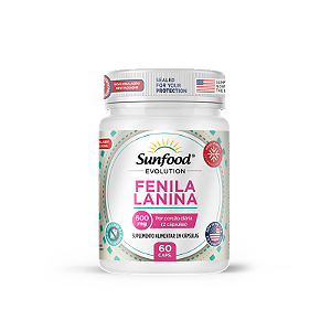 Fenilalanina 600mg 60 Caps Sunfood Evolution
