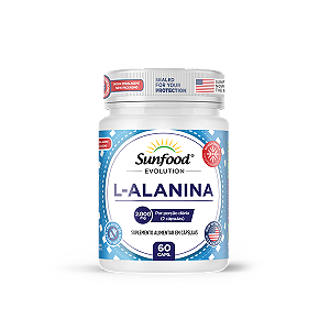 L-Alanina 2000Mg 60 Caps Sunfood Evolution