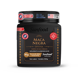 Maca Negra Divina 300g Sunfood Evolution