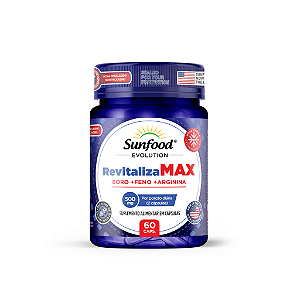 RevitalizaMax 500mg 60 Caps Sunfood Evolution