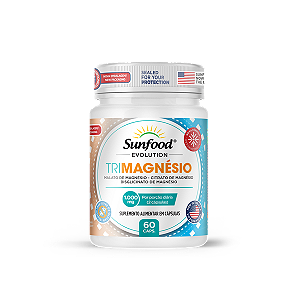 Trimagnésio 1000mg 60 Caps Sunfood Evolution