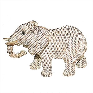 Elefante Decorativo Resina 19cm