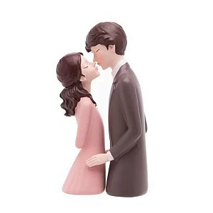 Escultura  Decorativa Casal 11X7,5X20,5cm