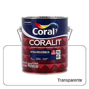 Coralit Ultra Transparente Brilhante 0,900mL Coral