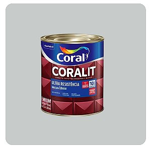 Coralit Ultra Resistência Alto Brilho Platina 0,900mL Coral