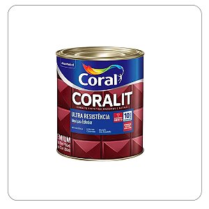 Coralit Ultra Resistência Alto Brilho Branco 0,900mL Coral