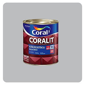 Coralit Ultra Resistência Alto Brilho Alumínio 0,900mL Coral