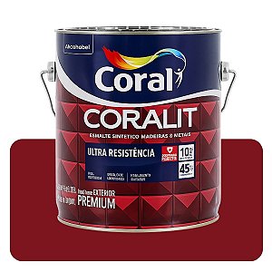 Coralit Ultra Vermelho Goya Brilhante 3,6L Coral