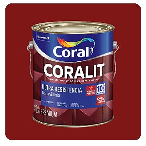 Coralit Ultra Resistência Alto Brilho Vermelho Goya 3,6L Coral