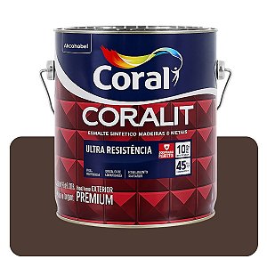 Coralit Ultra Marrom Brilhante 3,6L Coral
