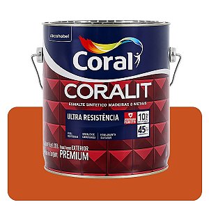 Coralit Ultra Laranja Brilhante 3,6L Coral