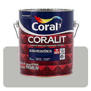 Coralit Ultra Cinza Médio Brilhante 3,6L Coral
