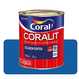 Coralit Secagem Rápida Azul França Brilhante 3,6L Coral