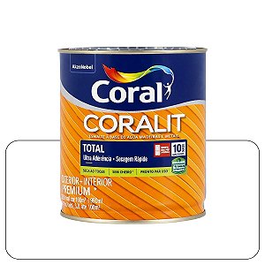 Coralit Total Branco Acetinado 0,900ml Balance Coral