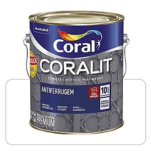 Coralit Ferrolack Branco Brilhante 3,6L Coral