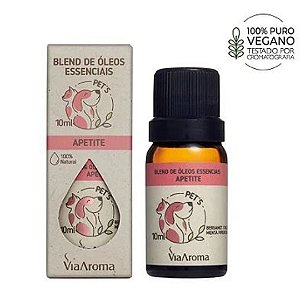 Blend de Óleo Essencial  Pets Apetite Aromatherapy Via Aroma - 10ml