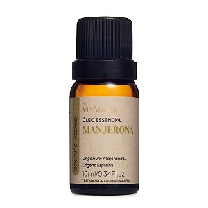 Óleo Essencial Manjerona Via Aroma - 10ml