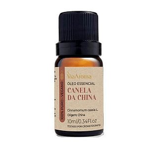 Óleo Essencial Canela da China Via Aroma - 10ml