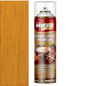 Spray Verniz Natural Brilhante 400ml Maza